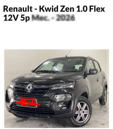 RENAULT KWID 1.0 12V SCE FLEX ZEN MANUAL